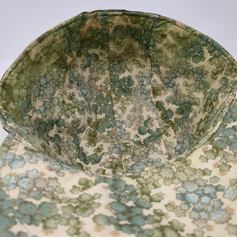 Patchwork Flower Fitted Baseball Cap Multicolor O… - image 7